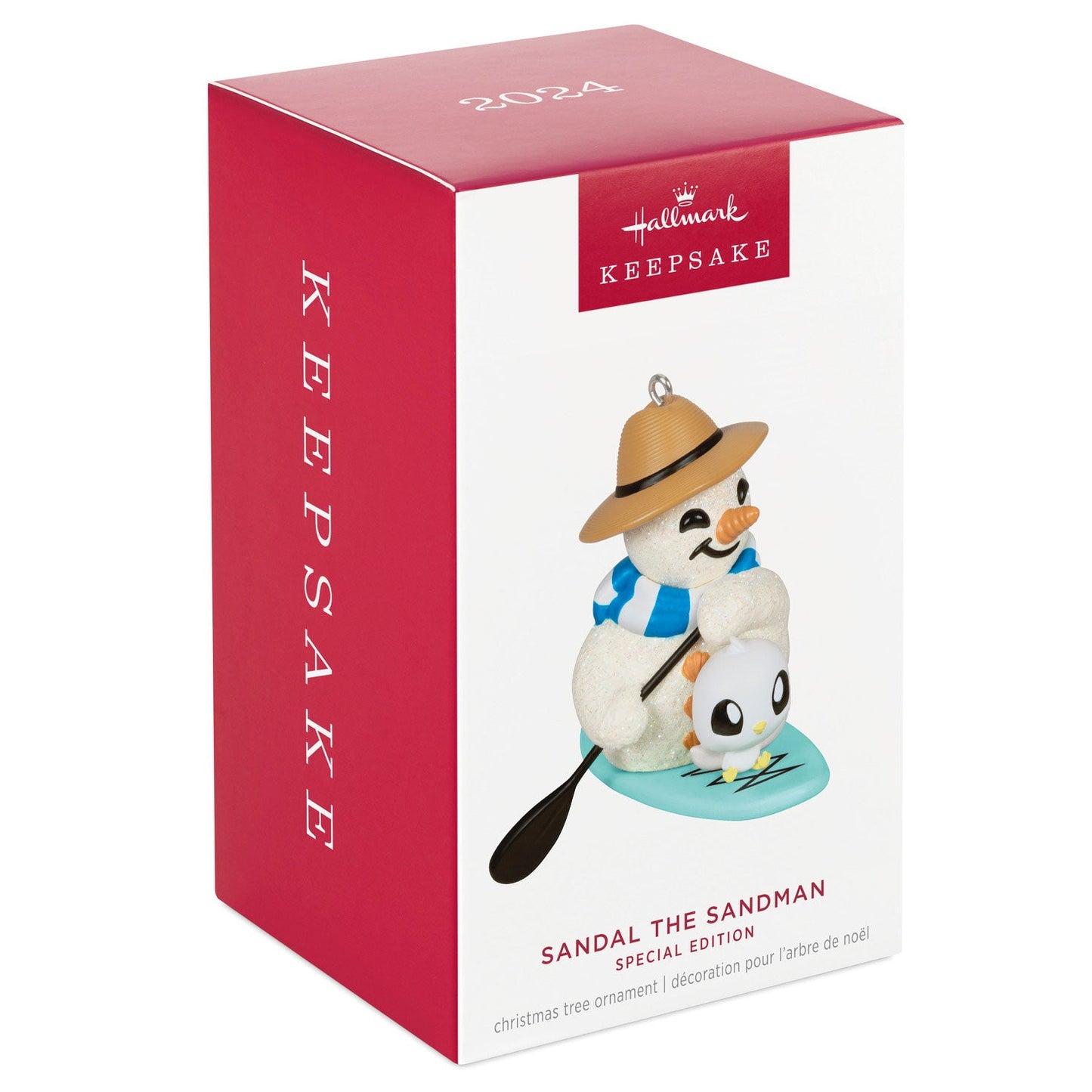 Sandal the Sandman #3 Paddleboarding Special Edition 2024 Keepsake Ornament