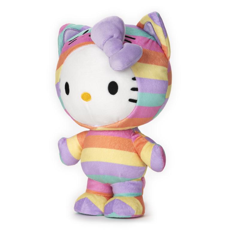 Sanrio Hello Kitty Rainbow Outfit Plush, 9.5”