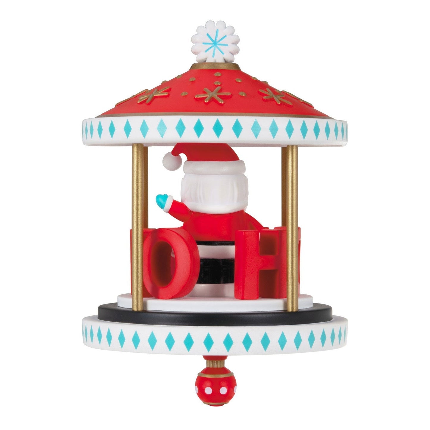 Santa Go Round, 2023 Keepsake Ornament