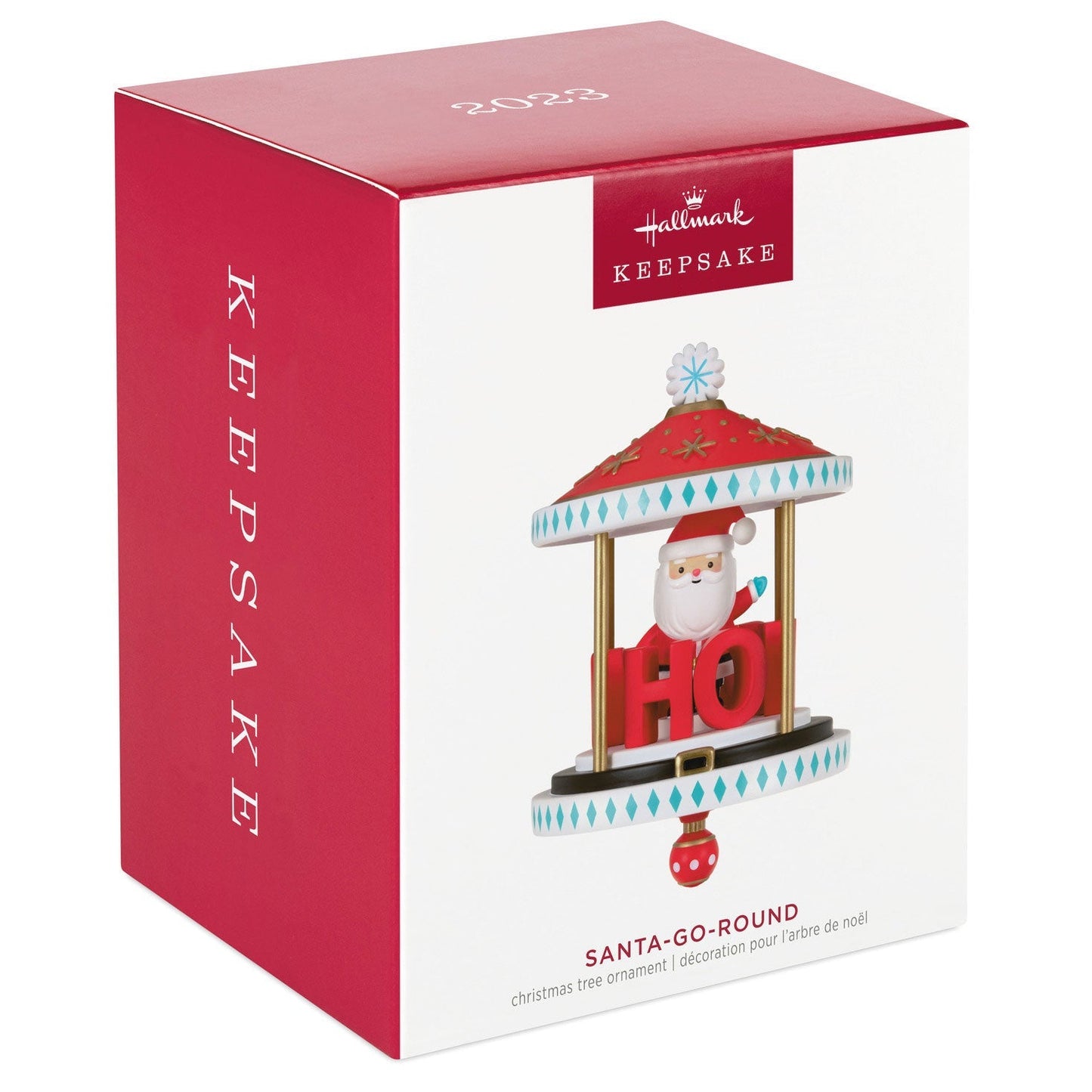 Santa Go Round, 2023 Keepsake Ornament