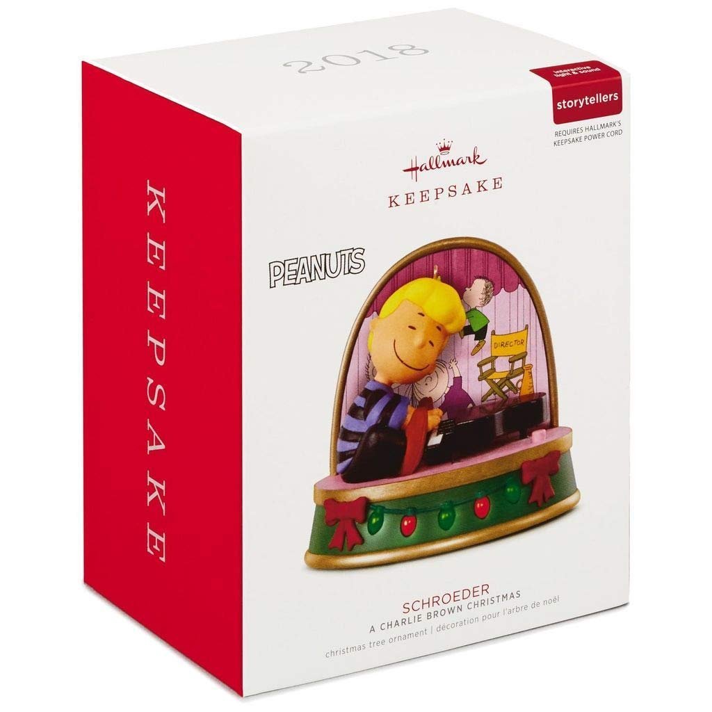 Schroeder, A Charlie Brown Christmas, 2018 Keepsake Ornament