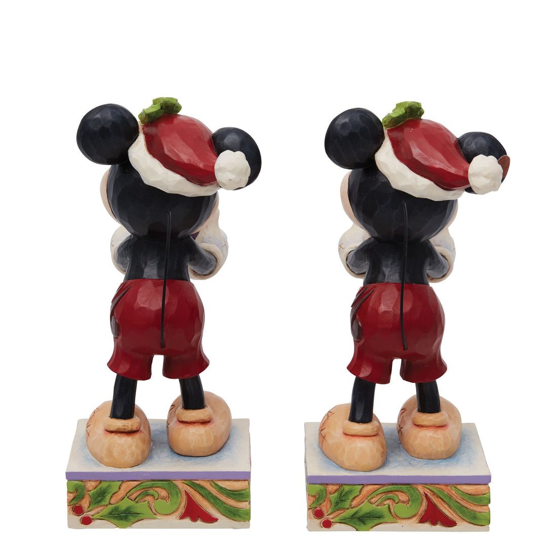 "Secret Santa" Santa Mickey with Gift