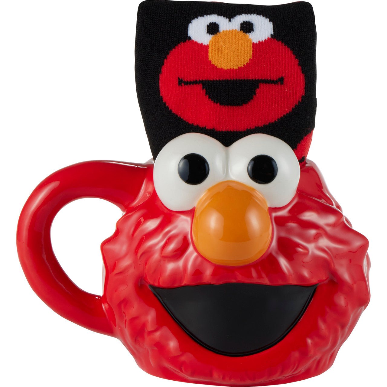 Sesame Street Set/2 Elmo Mug and Sock