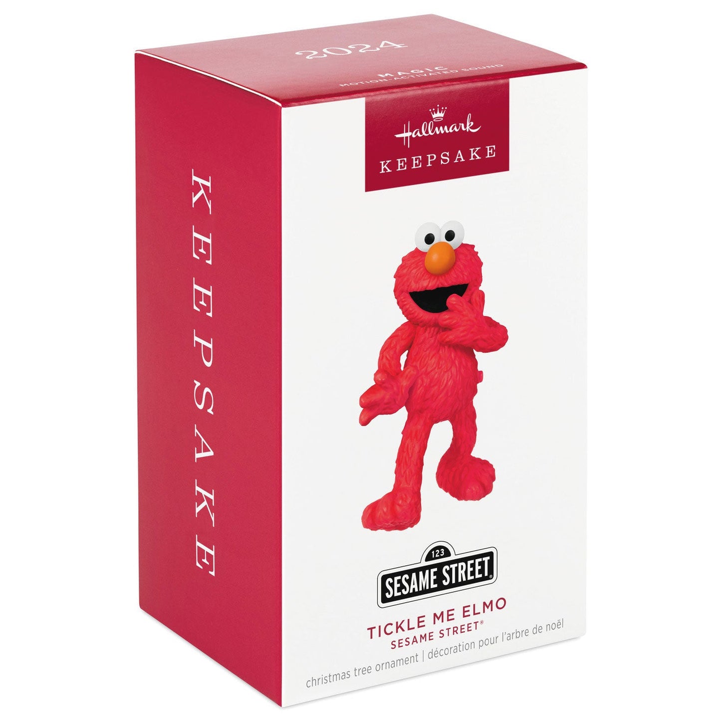 Sesame Street Tickle Me Elmo 2024 Keepsake Ornament