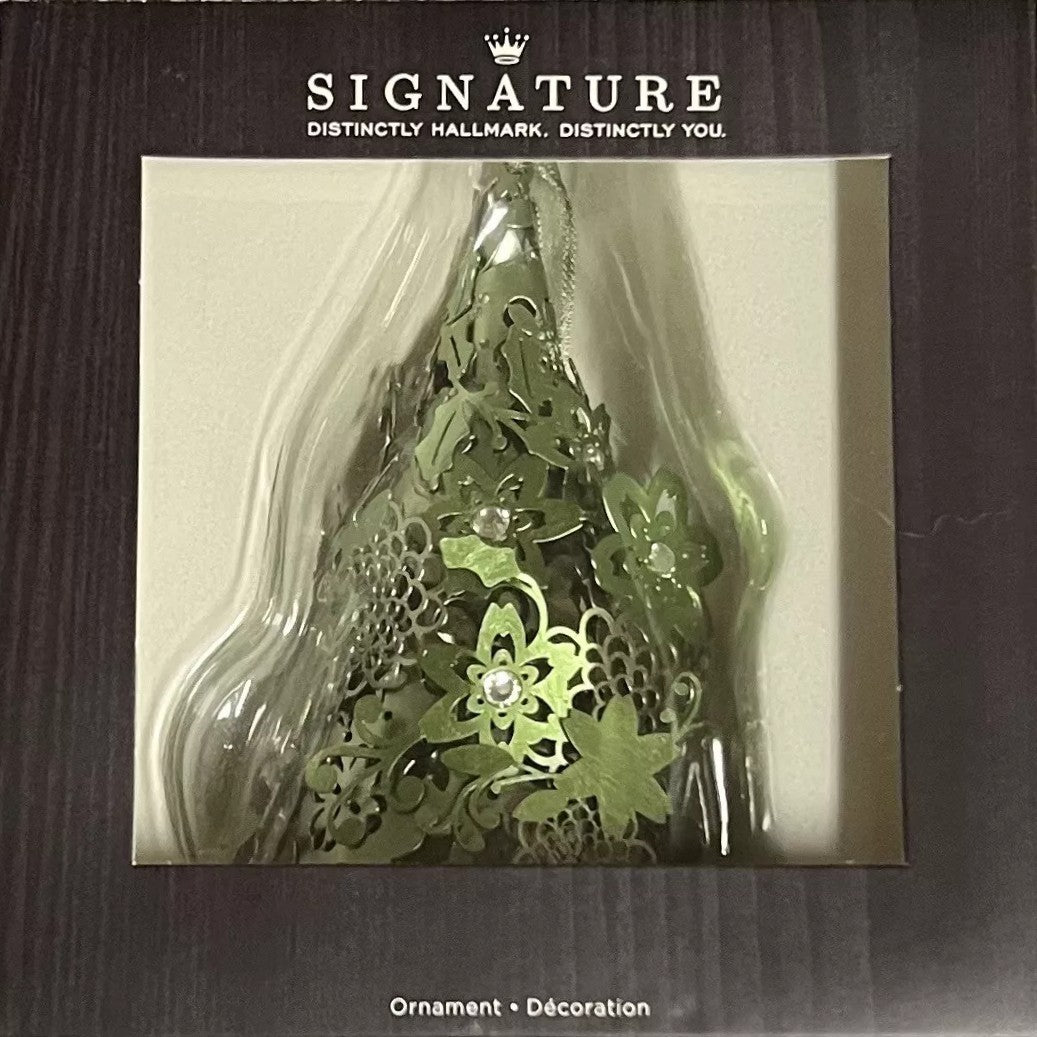 Signature 'Tis the Season to be Fabulous Metal Tree Ornament