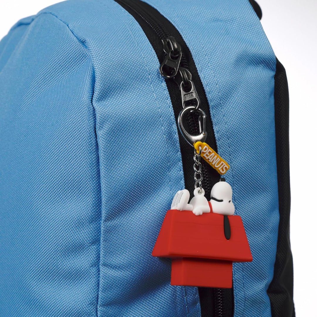 Snoopy on Doghouse Backpack Clip