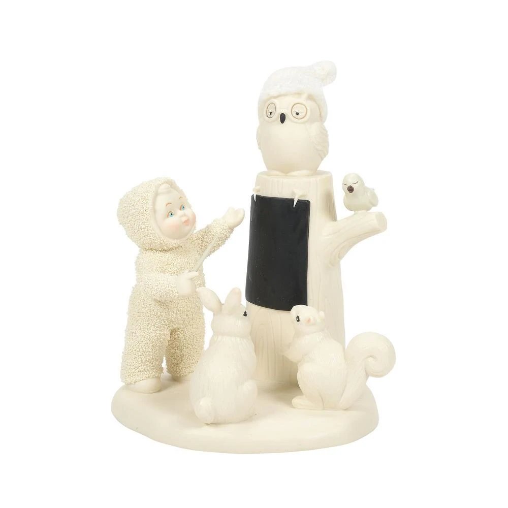 Snowbabies Frosty Frolic Environmental Learning Personalizable Figurine, 6.14 Inch