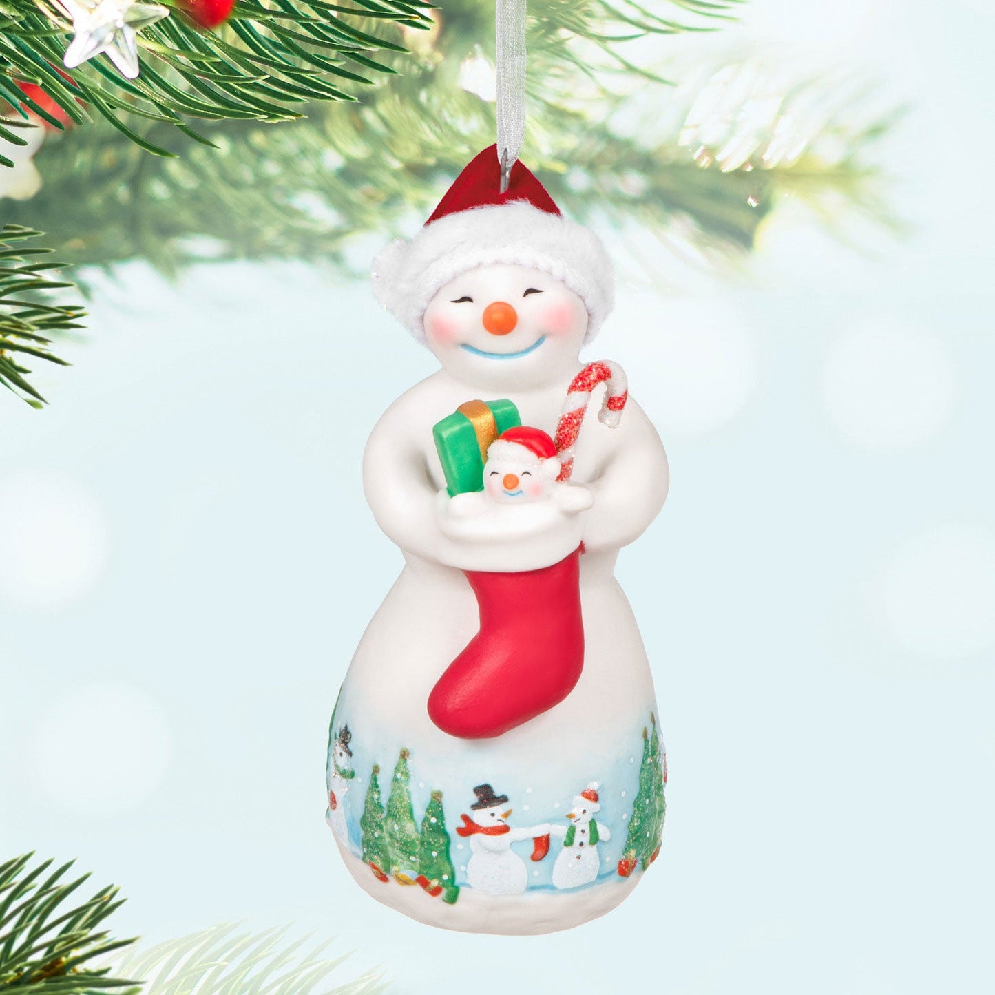 Snowtop Lodge #20 Noelle T. Klaus Porcelain 2024 Keepsake Ornament