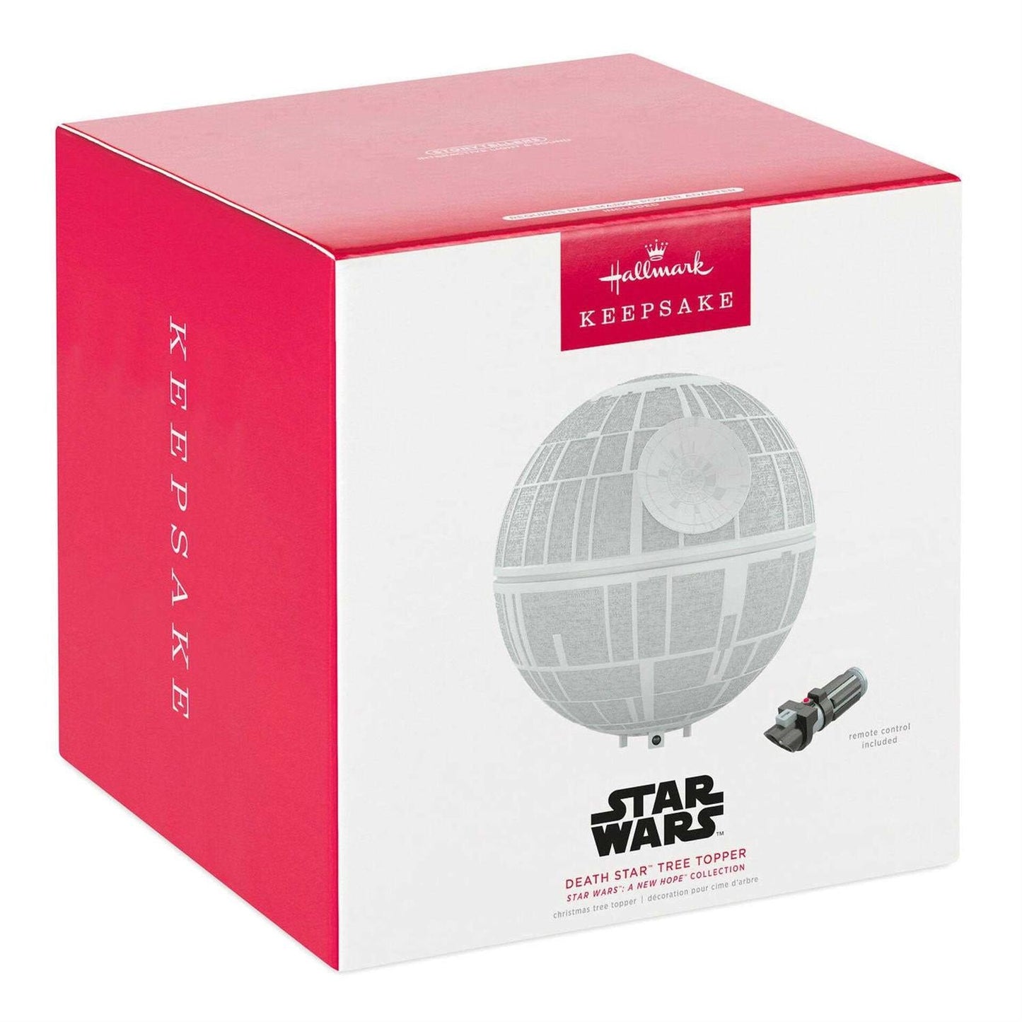 Star Wars A New Hope Collection Death Star Musical Tree Topper with Light
