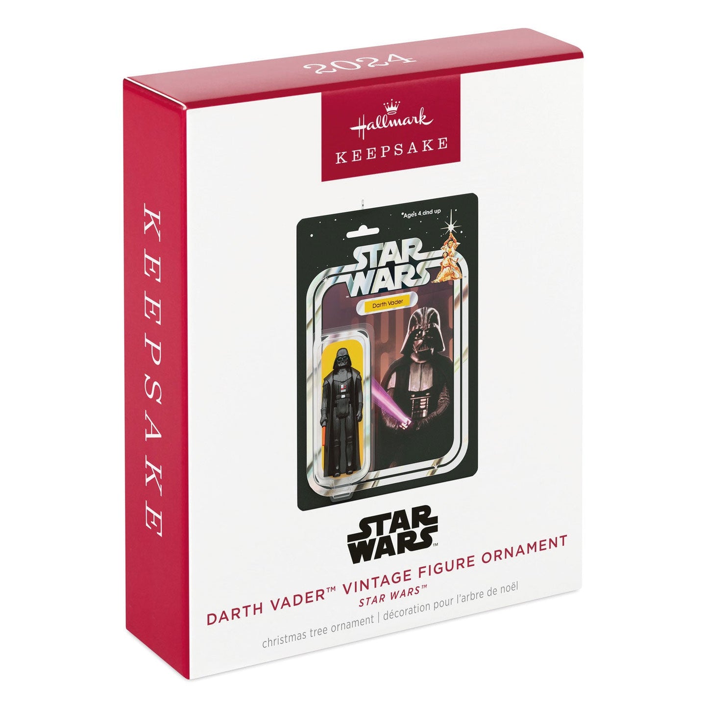 Star Wars Darth Vader Vintage Figure 2024 Keepsake Ornament