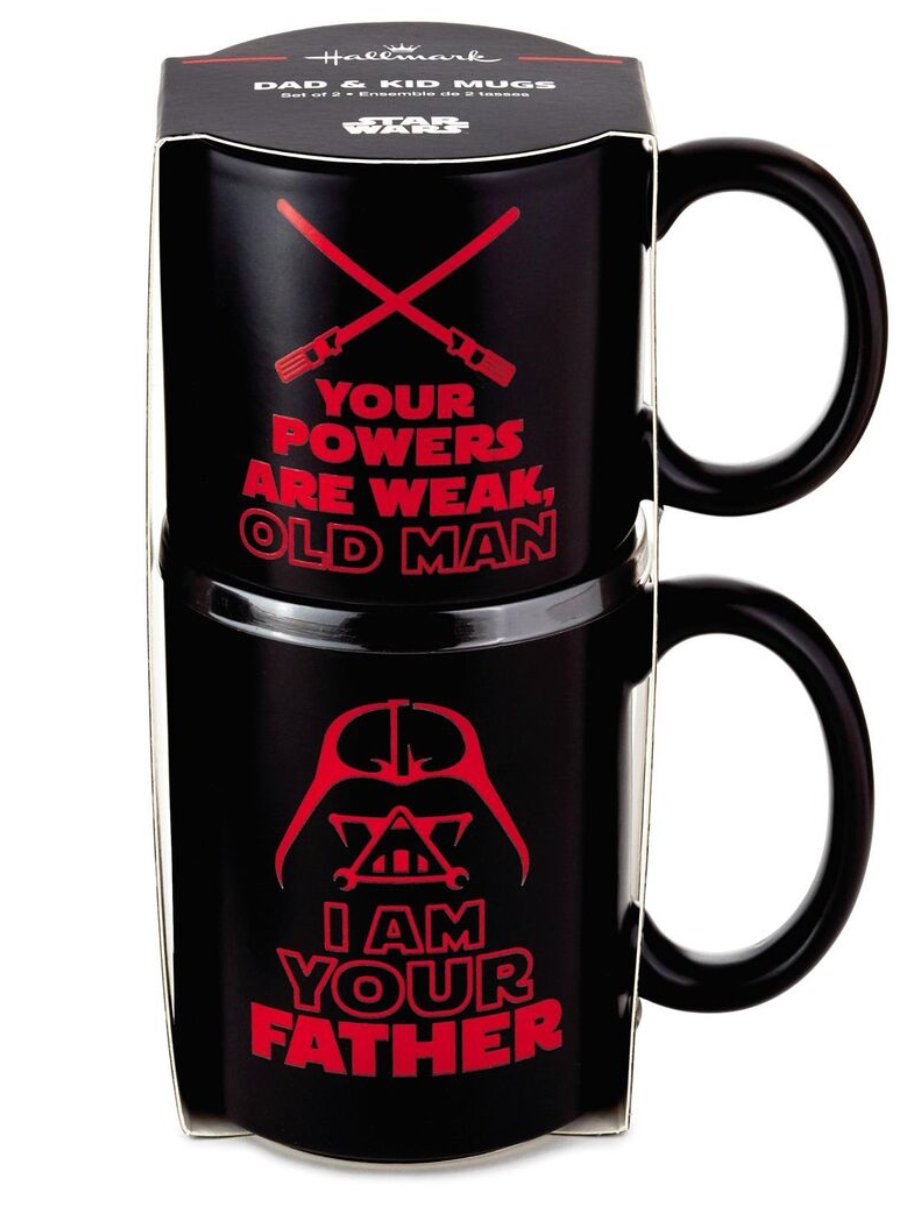 Star Wars Father and Child Stacking Mugs (Set of 2)