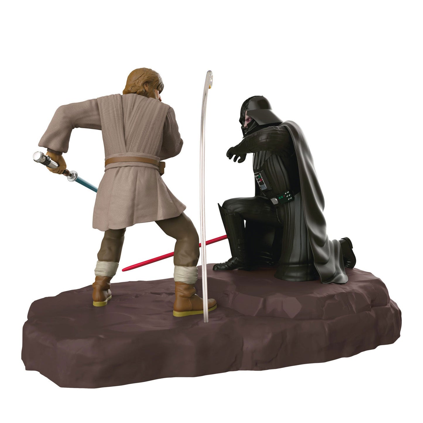 Star Wars: Obi-Wan Kenobi Face-Off With Darth Vader 2024 Keepsake Ornament