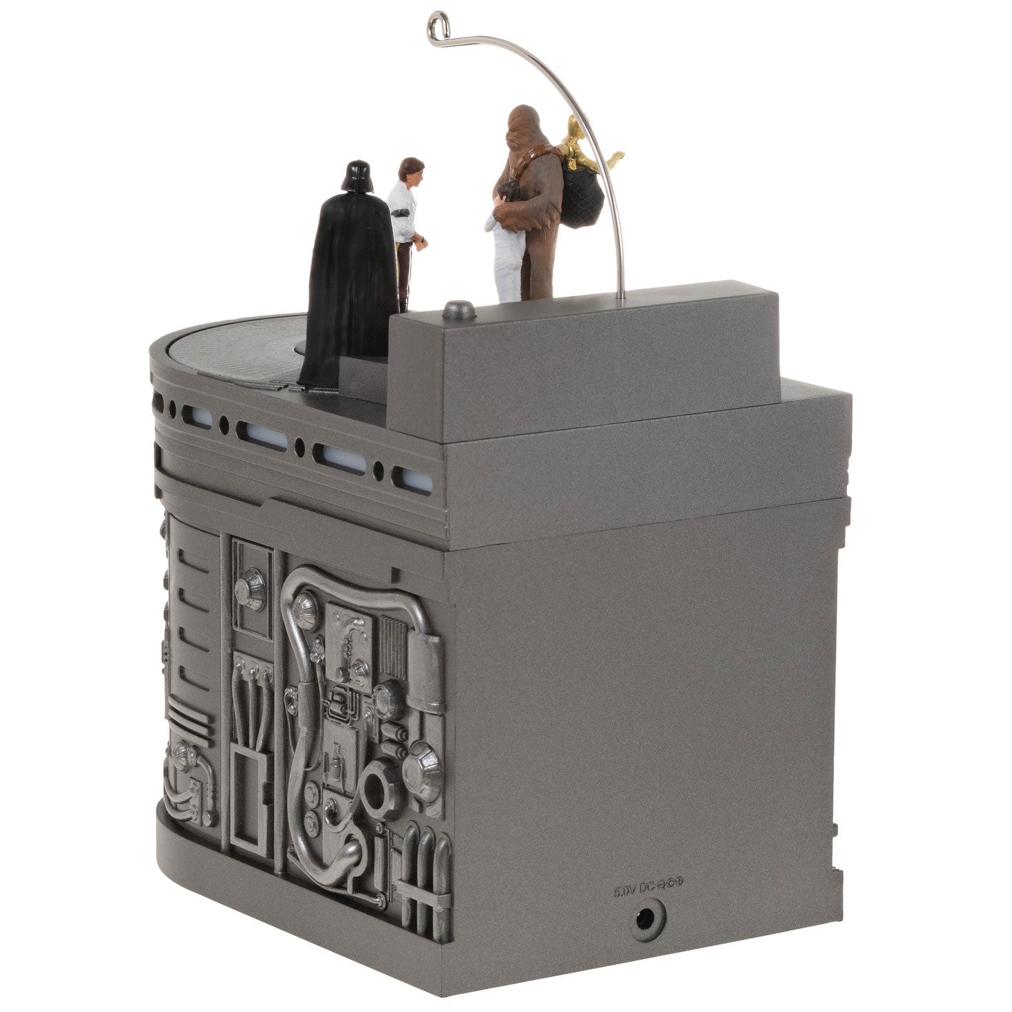 Star Wars: The Empire Strikes Back Into the Carbon Freezing Chamber, 2023 Keepsake Ornament With Light, Sound and Motion