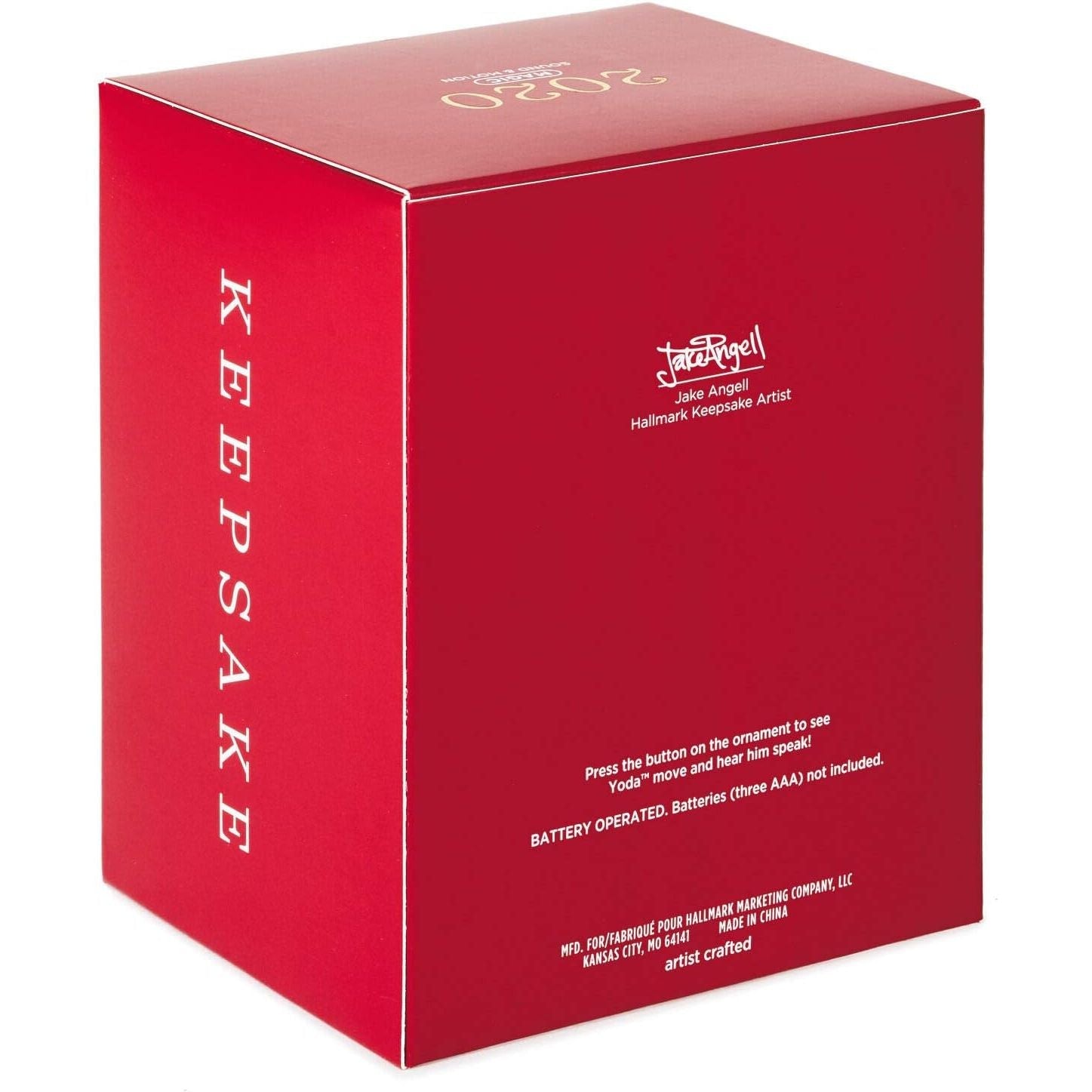 Star Wars: The Empire Strikes Back Jedi Master Yoda, 2020 Keepsake Ornament