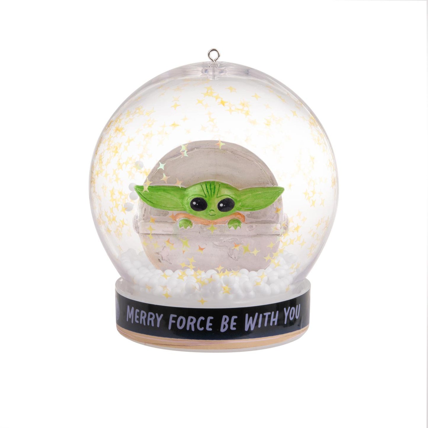 Star Wars: The Mandalorian Grogu Build-Your-Own Crayola Snow Globe Hallmark Ornament Kit