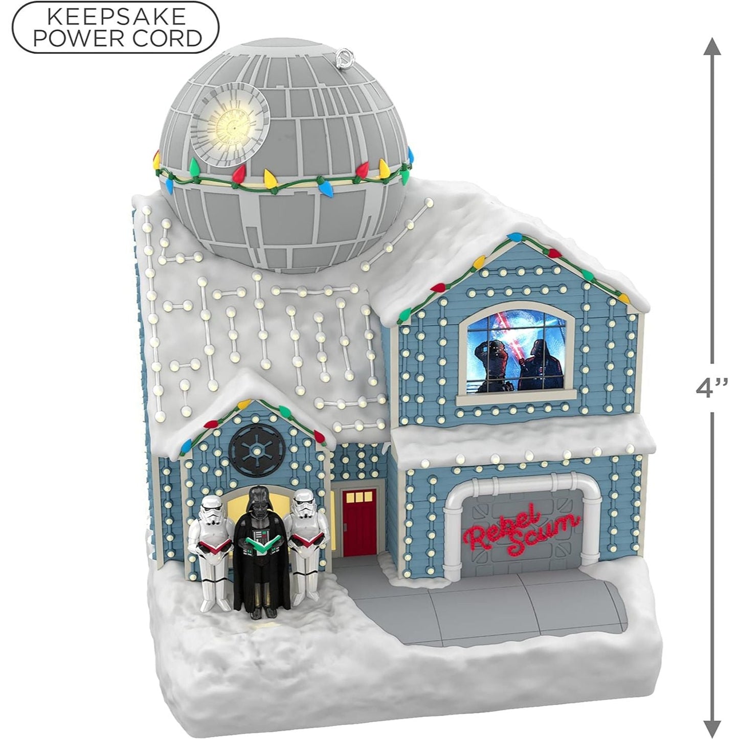Star Wars The Merriest House in The Galaxy, 2021 Keepsake Ornament