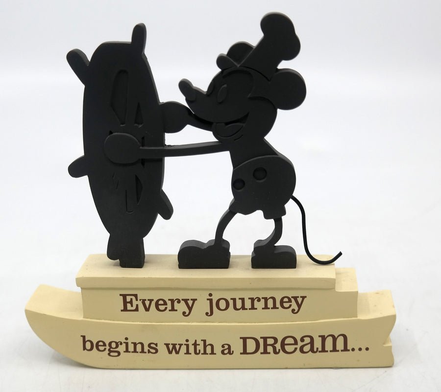 Steamboat Willie "Every Journey Begins with a Dream" Silhouette