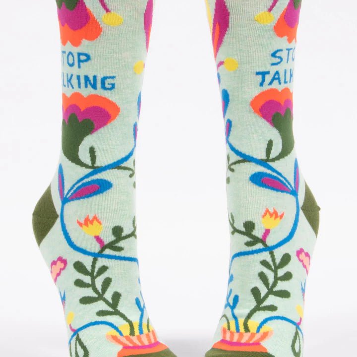 Stop Talking Crew Socks