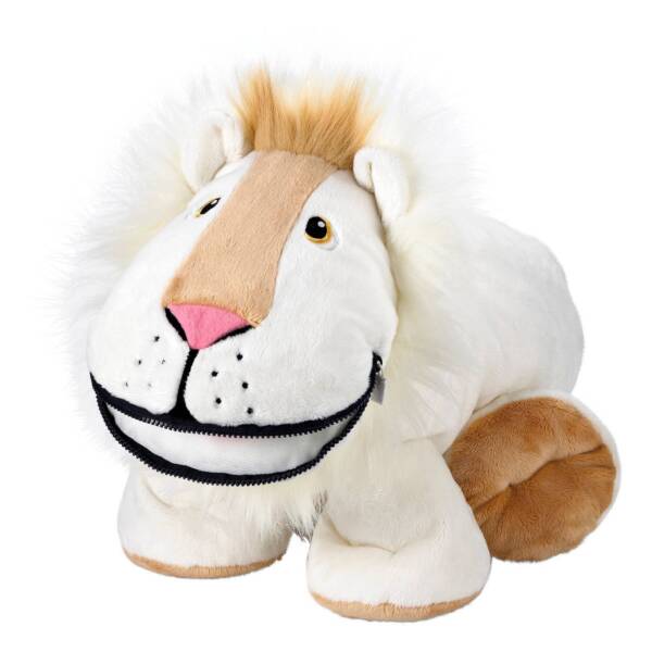 Stuffies Champ the Lion Zip Pockets Stuffed Toy