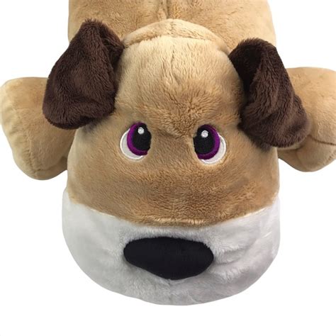 Stuffies Digger the Dog Zip Pockets Stuffed Toy