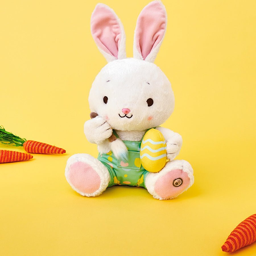 Sunshiny Day Bunny Singing Stuffed Animal With Motion, 13.5" H