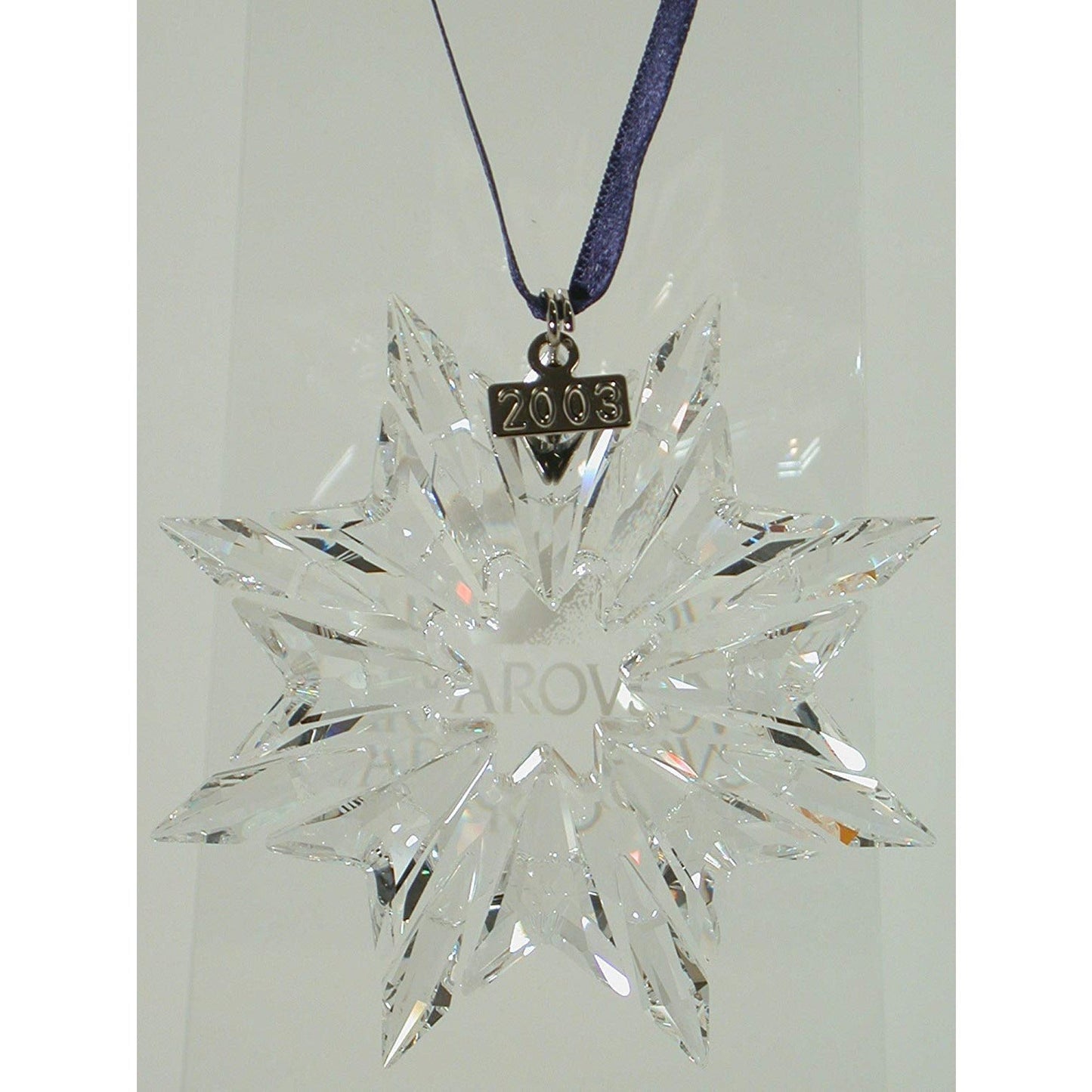 Swarovski Weihnachtsstern 2003 ornament christmas 622498 AP 2003