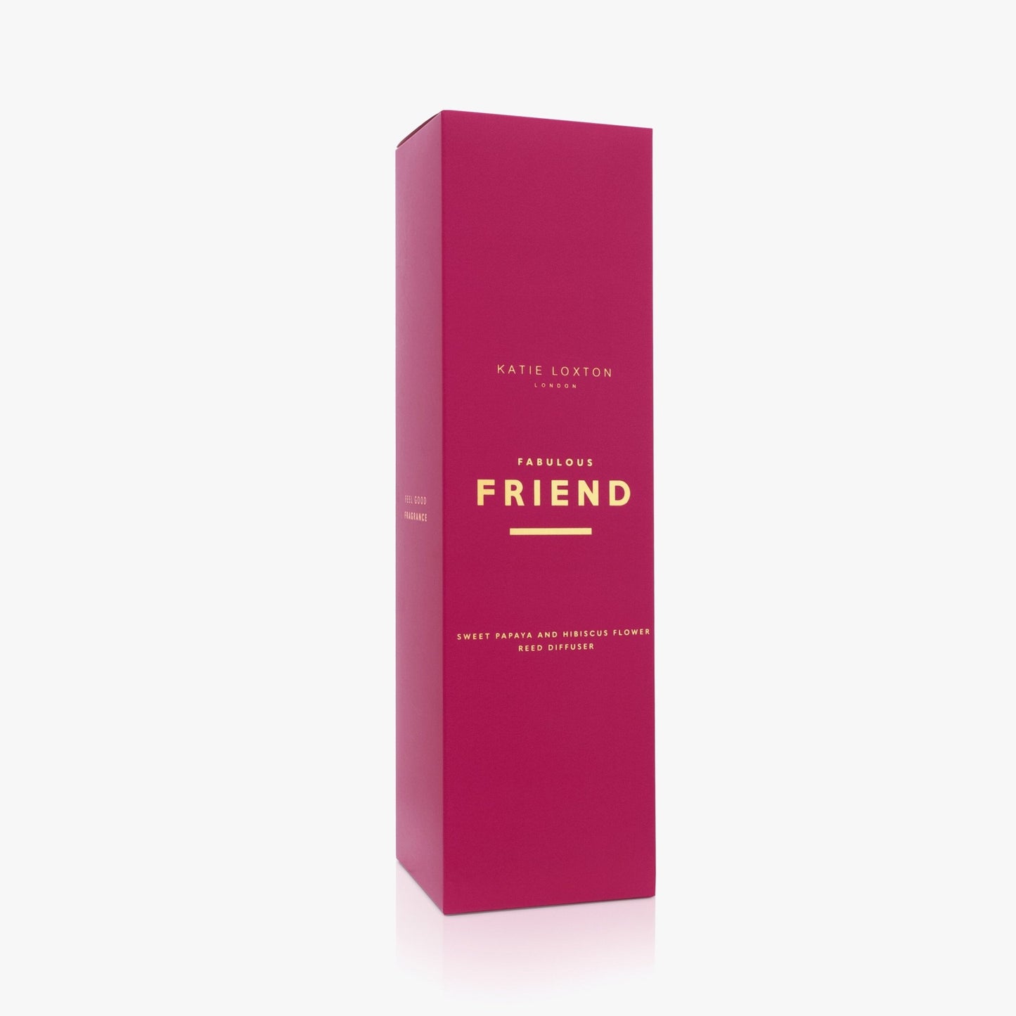 Sweet Papaya And Hibiscus Flower 'Fabulous Friend' Sentiment Reed Diffuser, 3.4 fl. oz