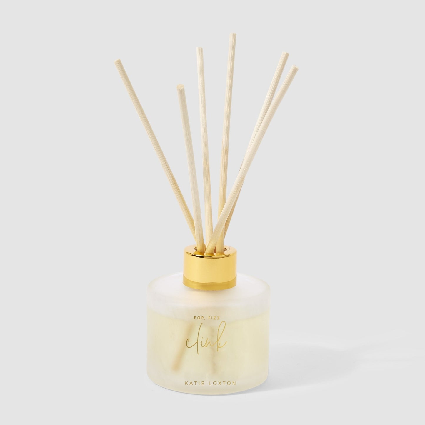Sweet Papaya And Hibiscus Flower 'Pop Fizz Clink' Sentiment Reed Diffuser, 3.4 fl. oz
