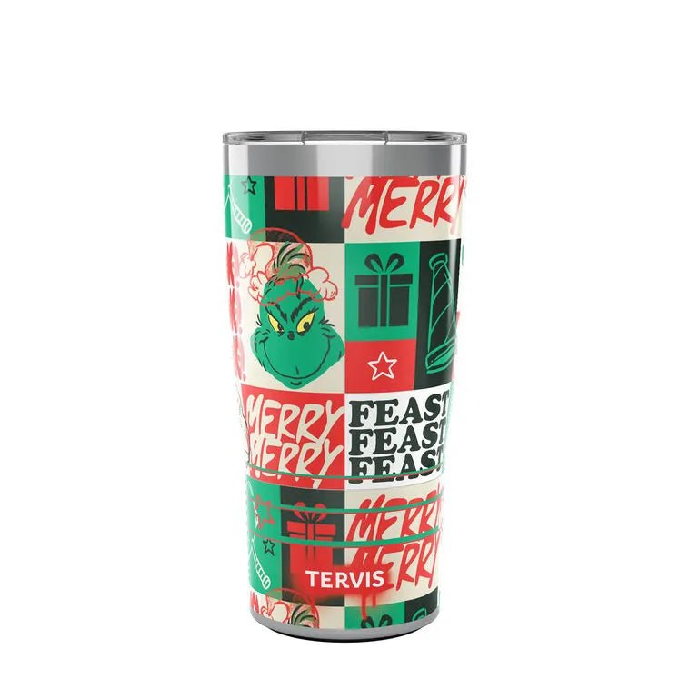 Tervis Dr. Seuss Grinch Merry Feast Stainless Steel Tumbler, 20 oz.