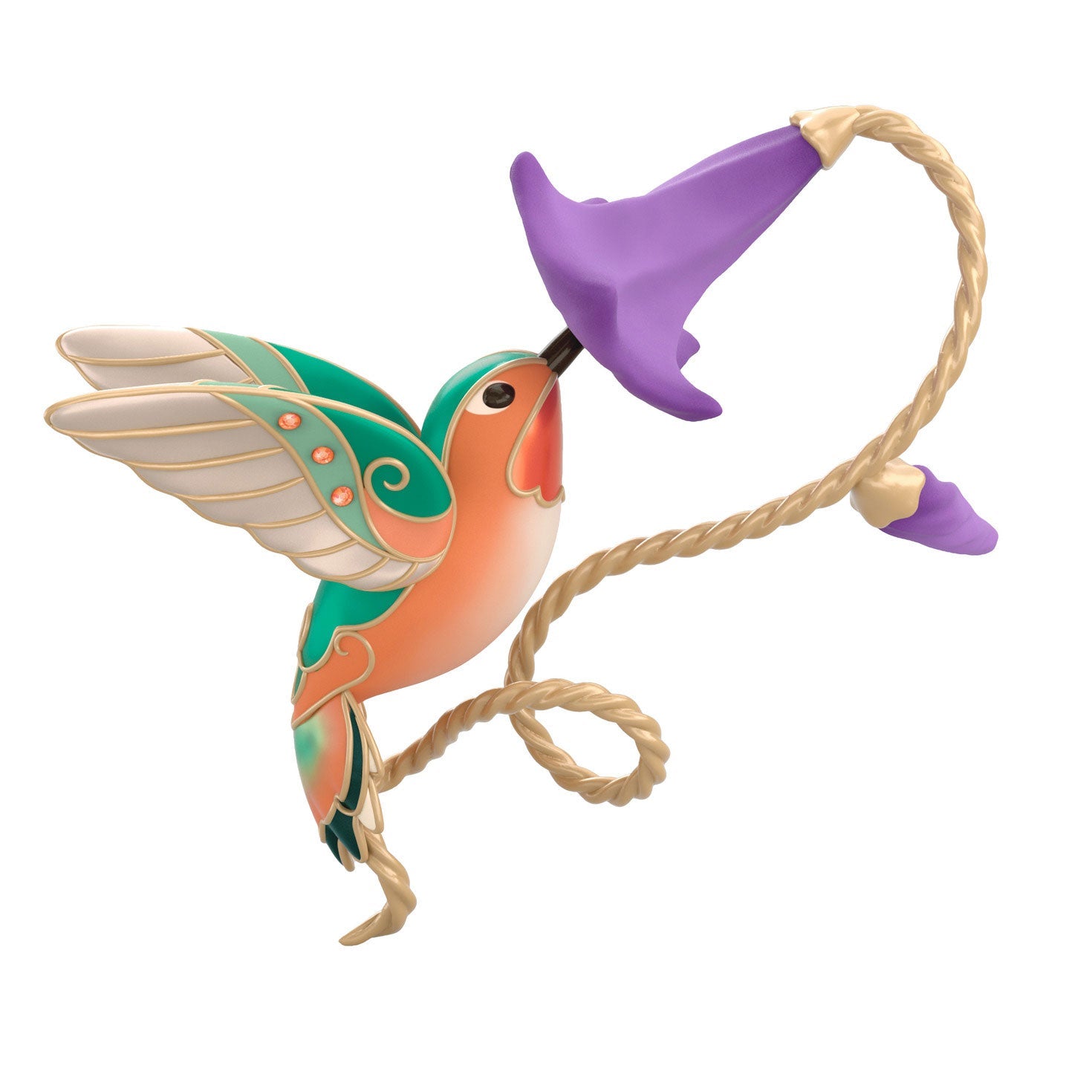The Beauty of Birds Allen's Hummingbird Special Edition Metal 2024 Keepsake Ornament