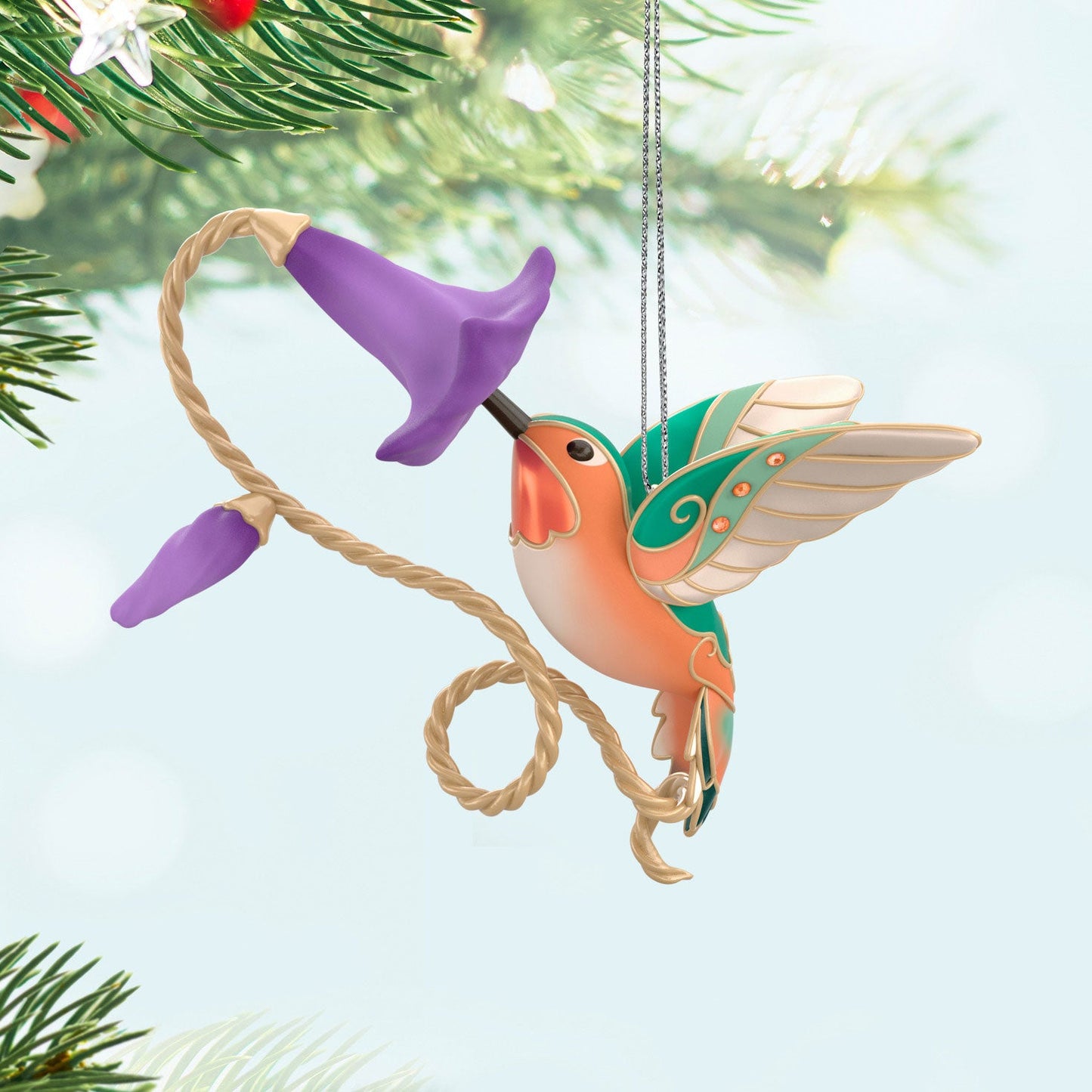 The Beauty of Birds Allen's Hummingbird Special Edition Metal 2024 Keepsake Ornament