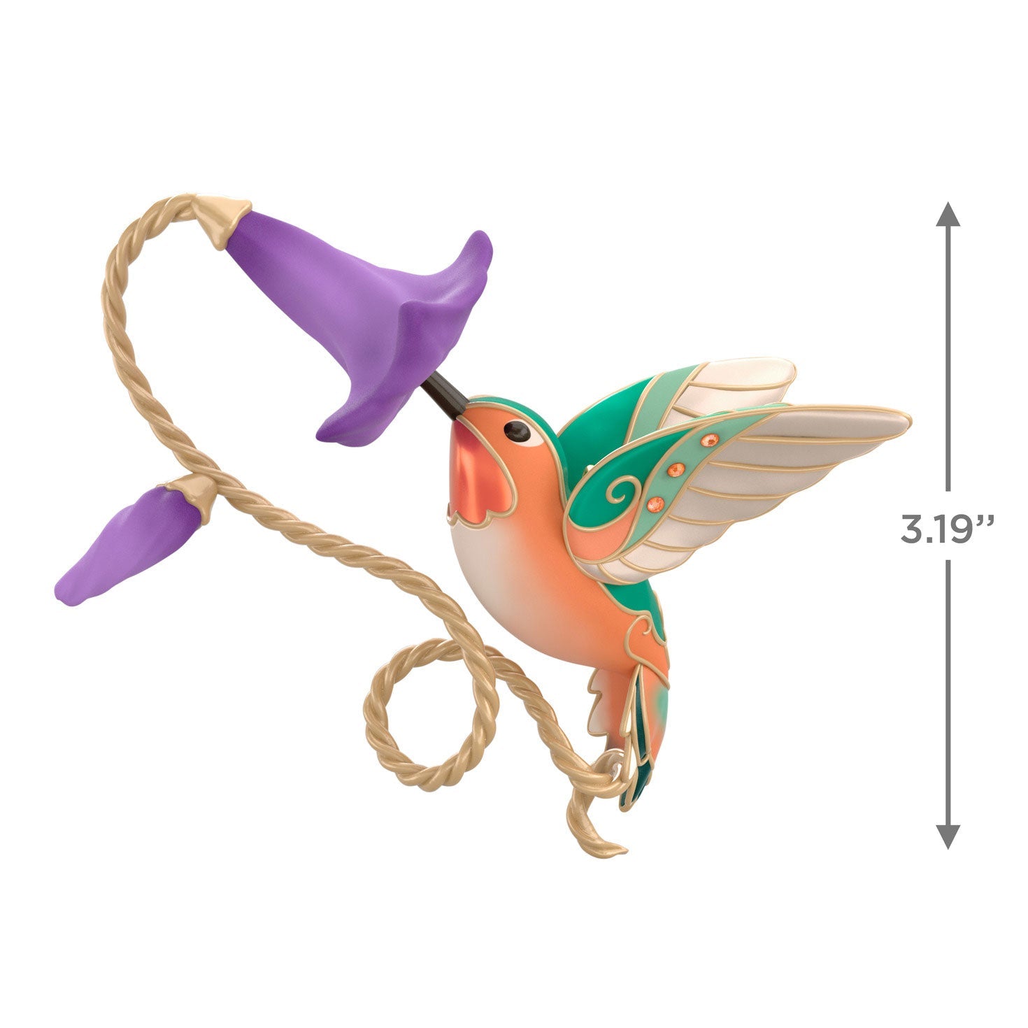 The Beauty of Birds Allen's Hummingbird Special Edition Metal 2024 Keepsake Ornament
