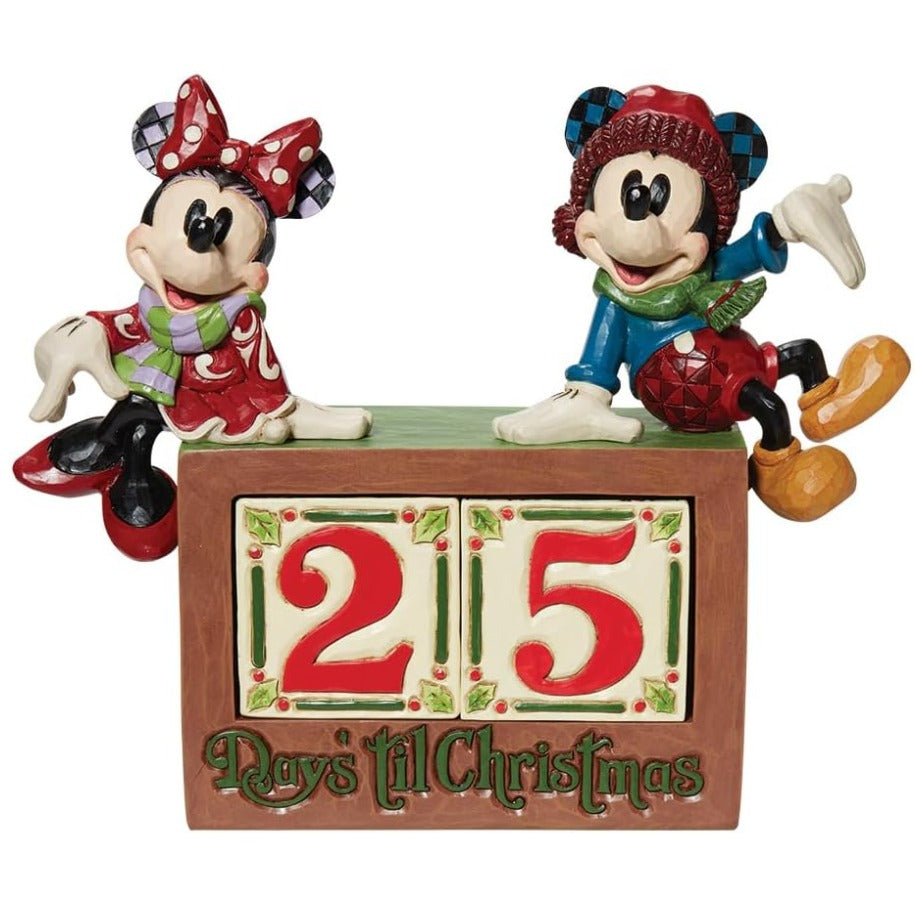 "The Christmas Countdown" Mickey & Minnie Countdown Block