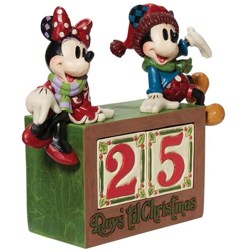"The Christmas Countdown" Mickey & Minnie Countdown Block