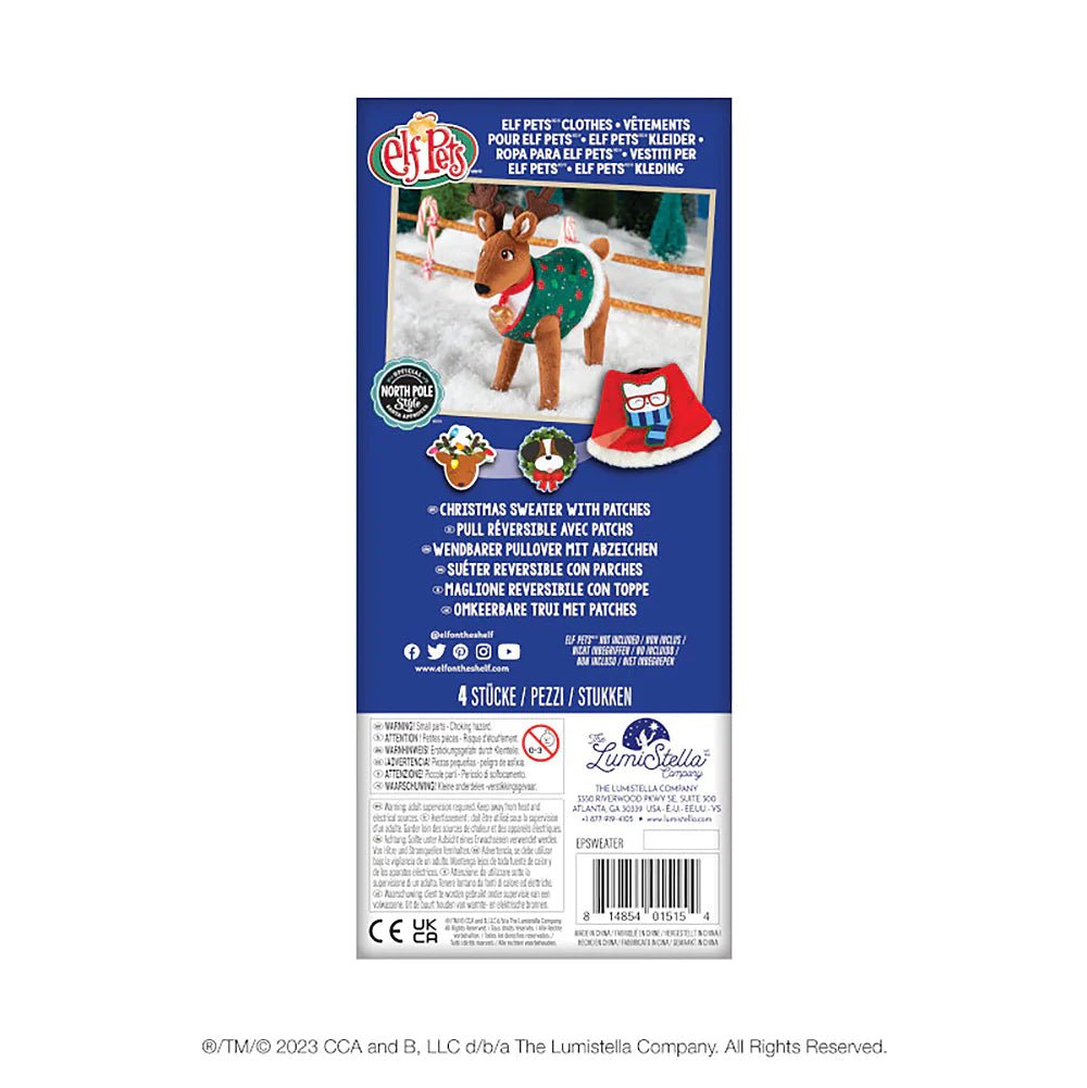 The Elf on the Shelf - Claus Couture Collection® Christmas Sweater Set