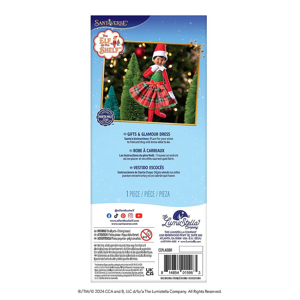 The Elf on the Shelf Claus Couture Gifts & Glamour Party Dress