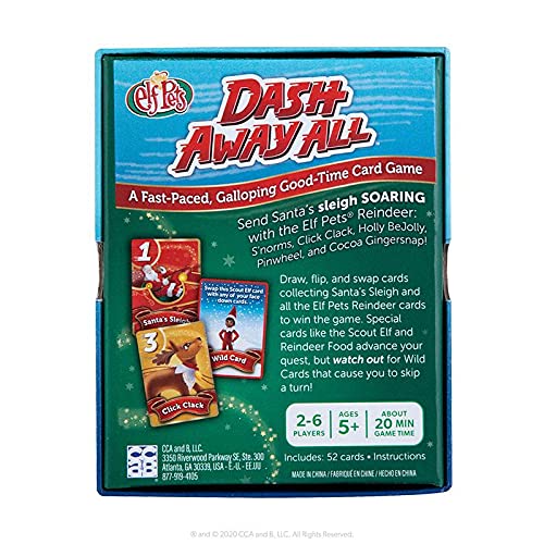 The Elf On The Shelf Dash Away All Card Game