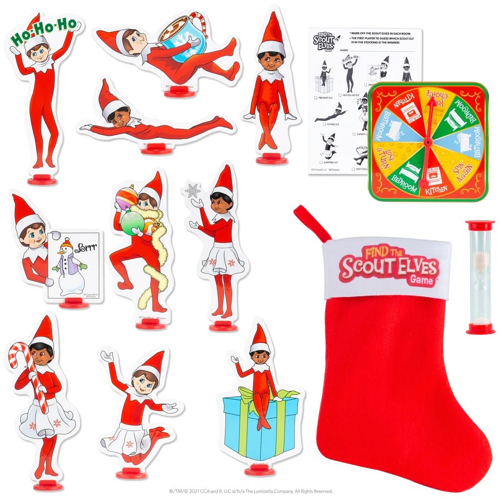 The Elf on the Shelf Find The Scout Elves Game