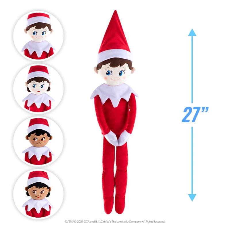 The Elf On The Shelf Plushee Pals Huggable Boy Dark