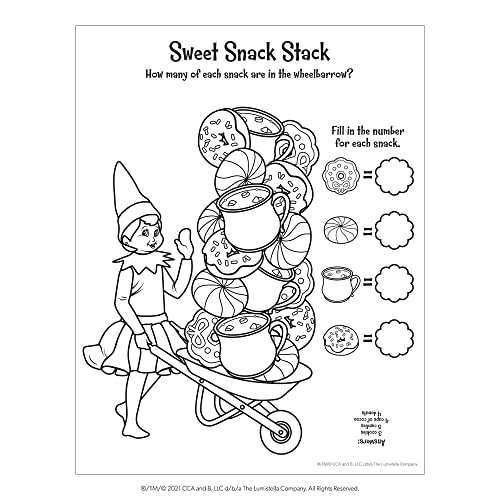 The Elf on the Shelf - Santa's North Pole Friend Activity Book