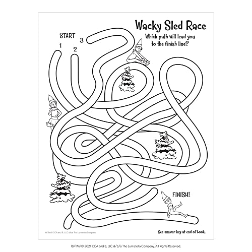 The Elf on the Shelf - Santa's North Pole Friend Activity Book