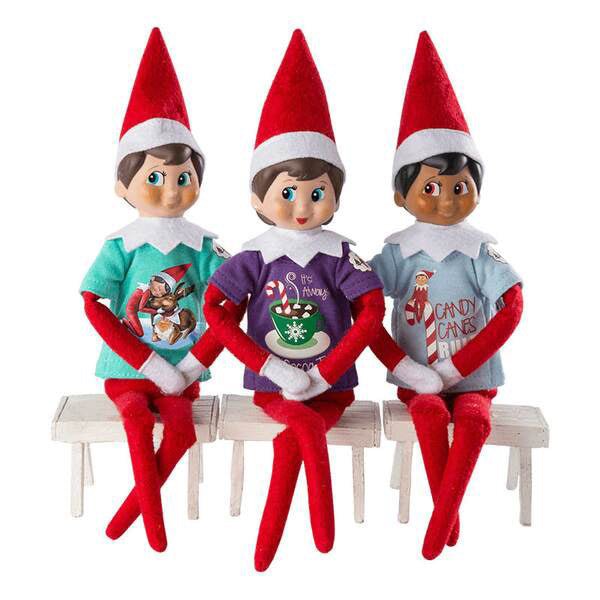 The Elf on the Shelf - Sweet Tees Claus Couture Collection 3 Pack