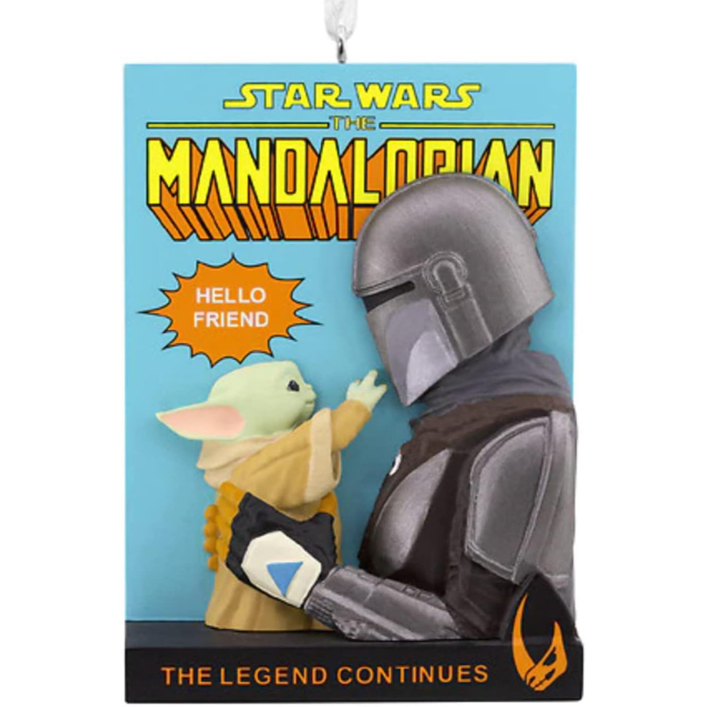 The Mandalorian & Child Hallmark Ornament