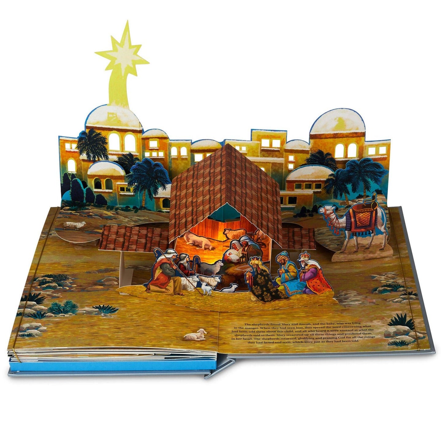 The Nativity Story Pop - Up Book With Light and Sound