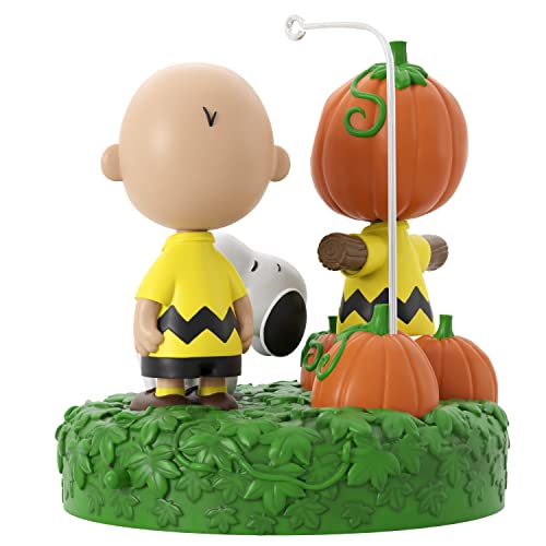 The Peanuts Gang Snoopy's Scarecrow Shenanigans, 2022 Hallmark Keepsake Halloween Ornament