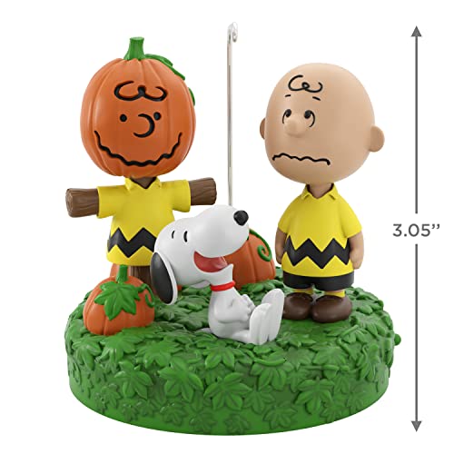 The Peanuts Gang Snoopy's Scarecrow Shenanigans, 2022 Hallmark Keepsake Halloween Ornament