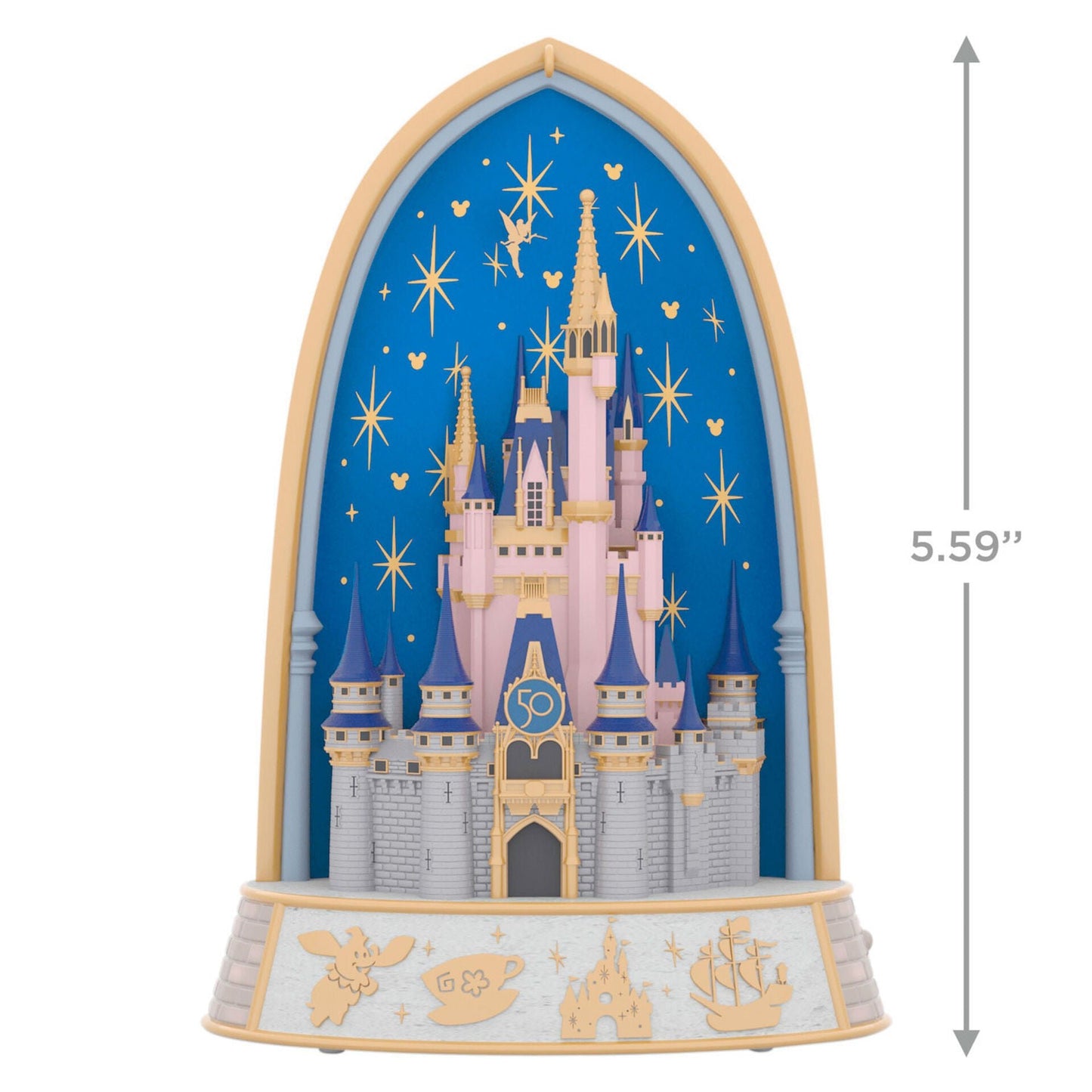 The World's Most Magical Celebration 50th Anniversary, Hallmark Keepsake 2022 Musical Ornament