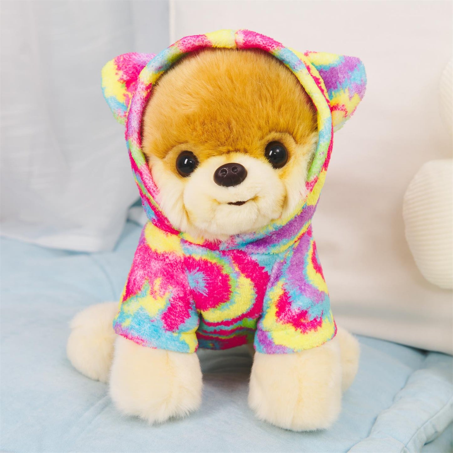 Tie - Dye Hoodie Boo Stuffed Animal Plush, 9"