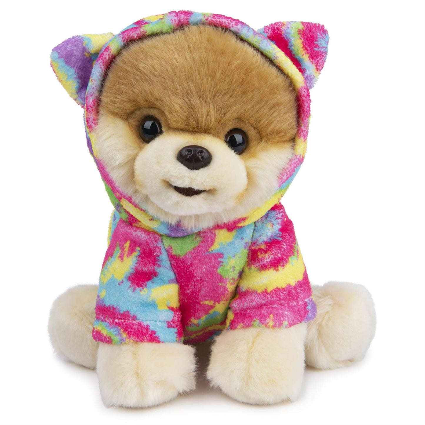 Tie - Dye Hoodie Boo Stuffed Animal Plush, 9"