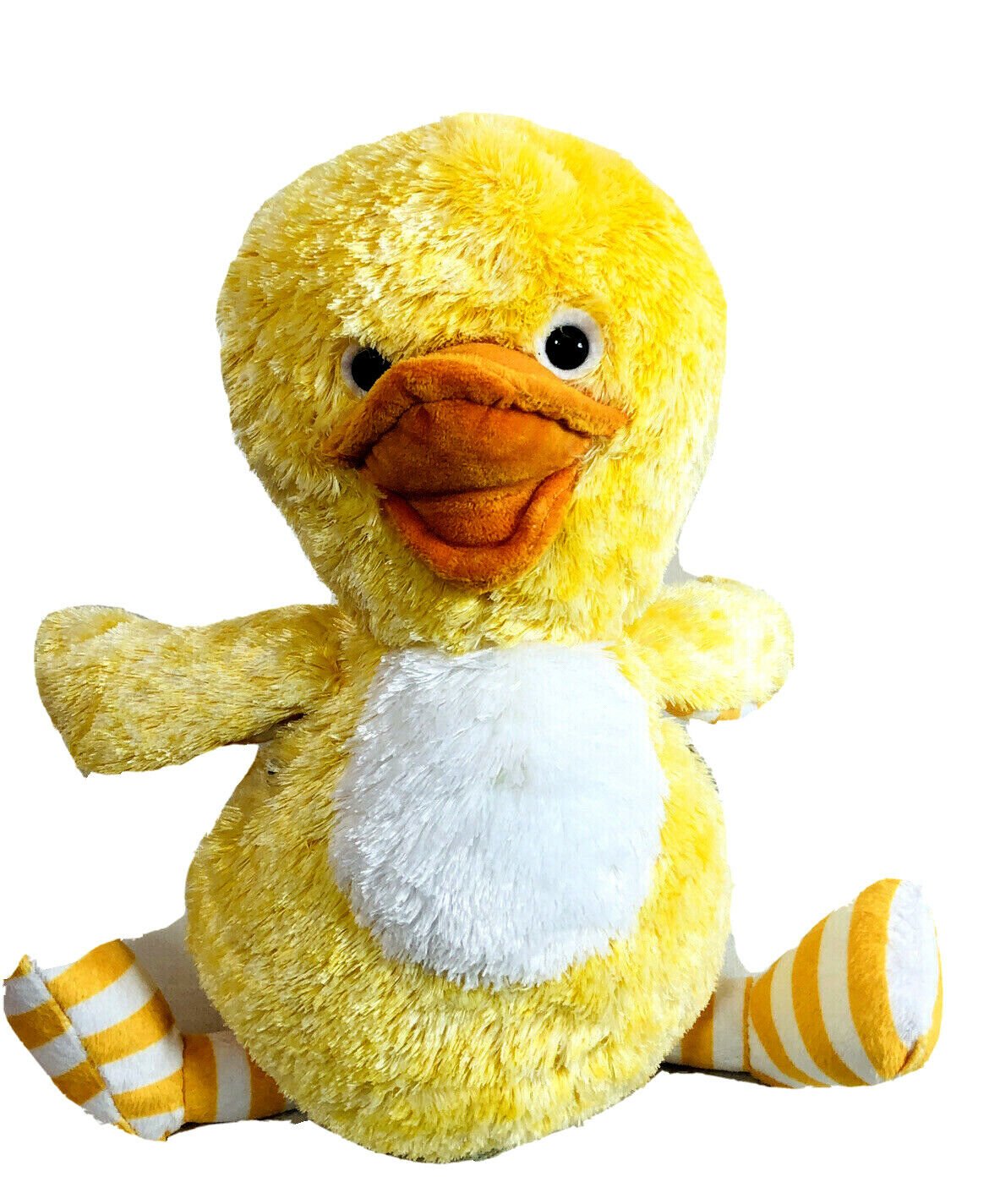 Totally Ticklish Sing & Laugh Duck Stuffed Animal Plush, 10.5"H